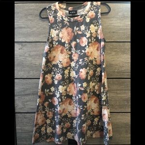 Floral Tank Top Dress